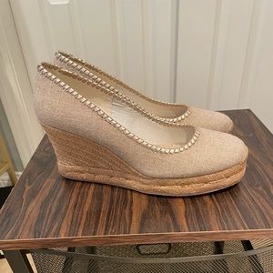 Jack Rogers 3” wedges Never Worn